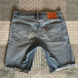 Levi's Light Blue Jean Shorts for Men 511 Waist 29